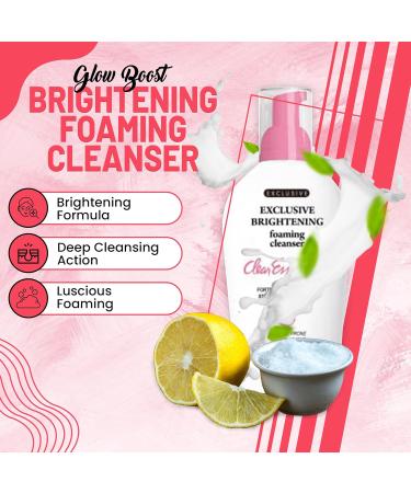 Clear Essence Exclusive Brightening Foaming Cleanser - Gentle Acne Treatment & Daily Face Wash - Dermatologist Recommended 5oz - Perfect for All Skin Types - Buy Online on GoSupps.com