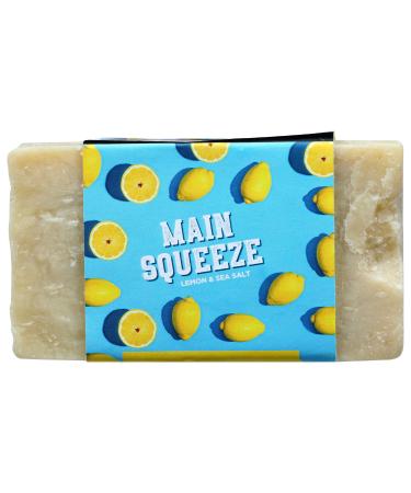 RAD SOAP COMPANY Lemon & Sea Salt Main Squeeze Soap Bar  6 OZ