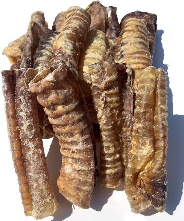 Beef Trachea Dog CHEW Treat - (4/6/12 INCH) Beef Trachea for Dogs - *(4 INCH 16 Pack)* - Single Ingredient Beef Treats - 100% Natural Free Range Beef - Dental CHEW 1 count (Pack of 16) - Buy Online on GoSupps.com