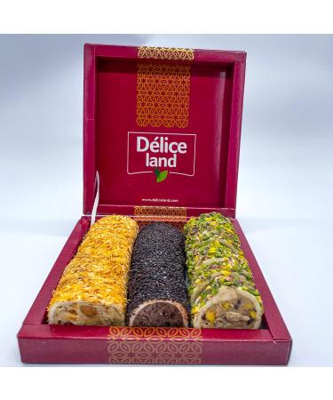 Premium Turkish Delight, Mixed Turkish Delight Berlin, Turkish Delight, Turkish Delight Istanbul, Mixed Turkish Delight Gift Box, Authentic Turkish Pastry, Mix Different Varieties (300)
