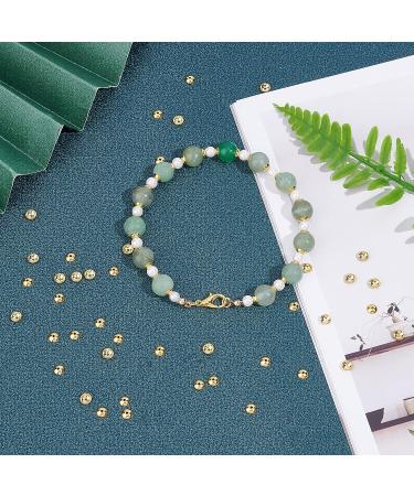 UNICRAFTALE 4mm Golden Stainless Steel Flower Bead Caps - 150pcs for Bracelet & Necklace Making - Buy Online on GoSupps.com