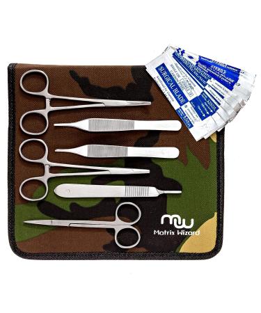 Sterile Mixed Sutures Thread with Needle & Training Tools - Military First Aid Kit for Survival, Trauma, Camping, & Travel (49PK) - Buy Online on GoSupps.com