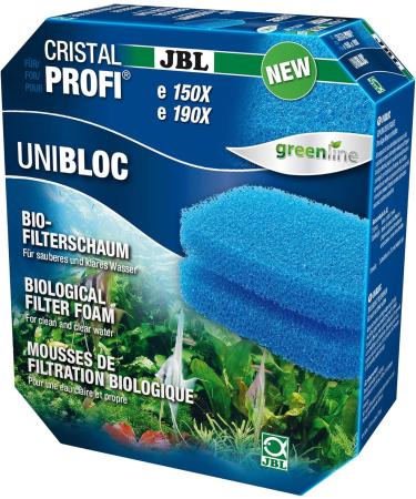 JBL COMBLOC II & Unibloc Bio Filter Foam for CristalProfi E Series - Pre-Filter & Fine Filter Inserts - 2-Pack Bundle for Aquarium Filters - Buy Online on GoSupps.com