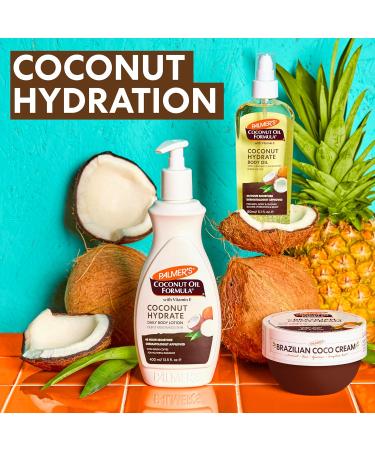 Palmer's Coconut Oil Formula Brazilian Coco Cream - Whipped Bum Bust & Body Cream with Vitamin E | Skin Tightening & Firming - 8.8 Fl Oz - Buy Online on GoSupps.com