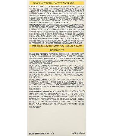 L'Oreal Paris Super Blonde Creme Lightening Kit 205 - Light Brown to Super Bleach Blonde - Buy Online on GoSupps.com