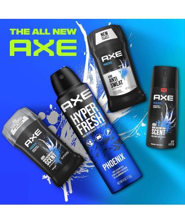 AXE Phoenix Deodorant Spray - 48 Hour Odor Protection Crushed Mint & Rosemary Aluminum-Free No Residue 4 oz - International Shipping Available - Buy Online on GoSupps.com
