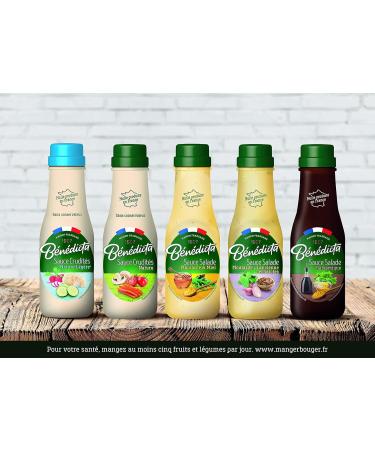 Benedicta Light Natural Crudit s Sauce B n dicta Glass Bottle 295g - Buy Online on GoSupps.com