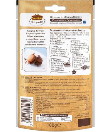 VAHINE - Powdered Hazelnuts 100 g - Buy Online on GoSupps.com