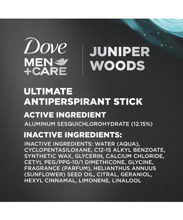 Dove Men+Care Antiperspirant Hydrating Deodorant Juniper Woods 2.6 oz 2 Count - Buy Online on GoSupps.com