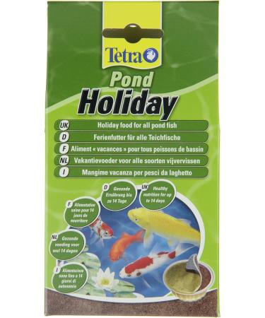 Tetra Pond Holiday Food for Pond Fish - Nutritional Gel Food Blocks (Pack of 2) - 98g - Provides 14 Days of Healthy Feeding - Buy Online on GoSupps.com