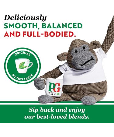 PG Tips Signature Taste Tea Individually Enveloped Black Tea Bags Biodegradeable Refreshing British Classic | 75 Sachets Pack of 75 - Buy Online on GoSupps.com
