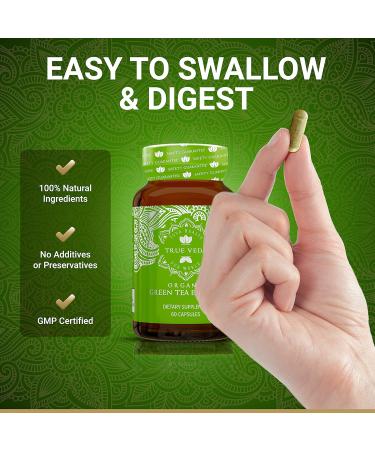 True Veda Calm Energy Bundle | USDA Organic | Multi-Award-Winning | Organic Ashwagandha KSM-66 + Organic Green Tea Capsules - Buy Online on GoSupps.com