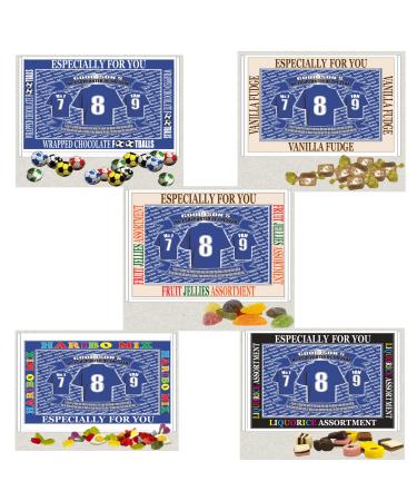 The People's Club Football Shirt Gift Boxed Sweets Team-Everton