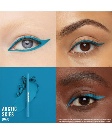 Maybelline New York - Tattoo Effect Eye Gel Pencil - Waterproof & 36h Hold - Tattoo Liner - Shade: Arctic Skies - Buy Online on GoSupps.com