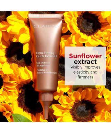 Clarins Extra-Firming Day Face Moisturizer with SPF 15 and Neck & D collet Bundle | Anti Aging Face Moisturizer with UVA/UVB Protection | Anti Aging Neck Cream | All Skin Types - Buy Online on GoSupps.com