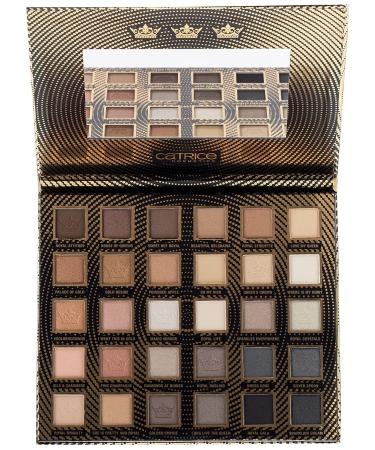 Catrice Royal Party Golden Crowns 30 Colour Eyeshadow Palette - Champagne & Taupe (26.4g) | Multicoloured Eyeshadow for International Shipping - Buy Online on GoSupps.com