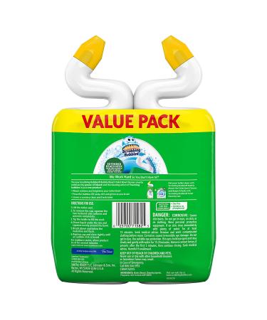 Scrubbing Bubbles Bubbly Bleach Gel Toilet Bowl Cleaner Rainshower 24 oz - Effective Cleaning Solution - Buy Online on GoSupps.com