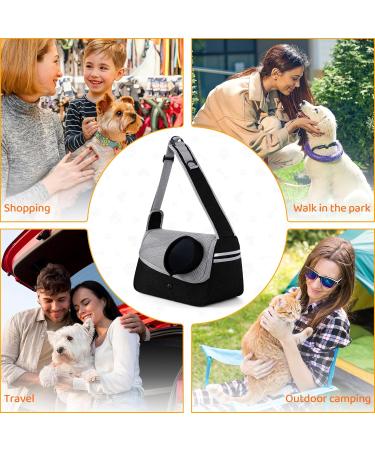 Flovippet Sling for Dogs & Cats | Breathable Carrier Bag for Small Dogs (Up to 5kg) | Outdoor Travel - Gray - Buy Online on GoSupps.com