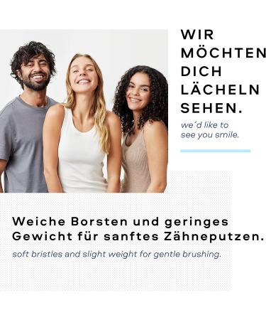 Alpine White Soft Toothbrush - Dentist-Approved Sustainable Handheld Brush (1 Pack) - Buy Online on GoSupps.com