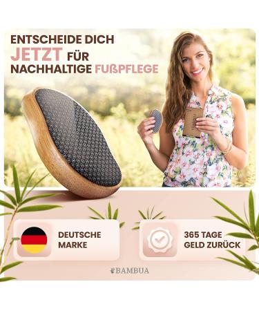 Premium Bambua Corneal Remover - 100% Anti-Cornea Effect for Beautiful Feet - Professional Nano Glass Pedicure Tool - Buy Online on GoSupps.com