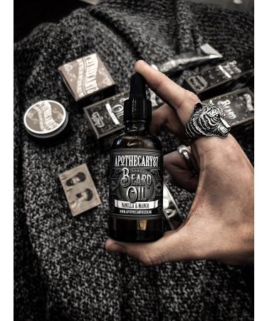 Vanilla & Mango Beard Oil | Apothecary 87 | Premium Formulation with Plant Extracts | Beard Conditioner for Softening and Moisturizing | 50ml - Buy Online on GoSupps.com