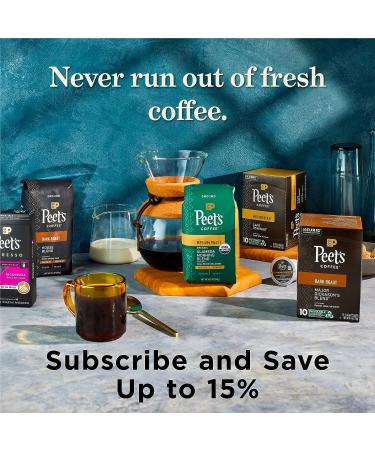 Peet's Coffee Medium Roast Whole Bean Coffee - Big Bang 63 Ounces (Pack of 6) - Buy Online on GoSupps.com