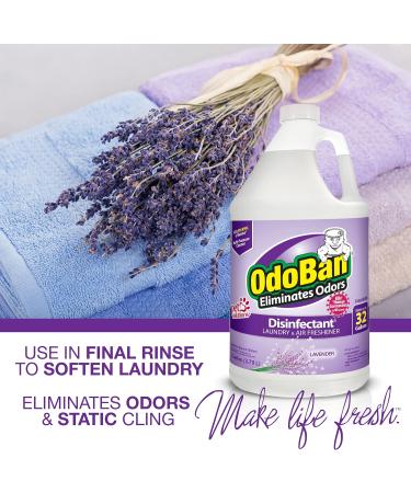 OdoBan Disinfectant & Odor Eliminator Set - 2x32oz Spray & 1 Gallon Concentrate Lavender Scent - International Shipping Available - Buy Online on GoSupps.com
