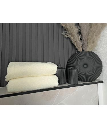 Buy Zollner 6 Set Beige Bath Towels 50x100 cm - Soft Strong Hotel Quality - Washable with Hanger - International Shipping Available - Buy Online on GoSupps.com