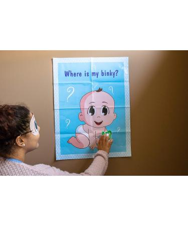 Baby Shower Games Bundle: Where is my Binky, How Big is Mommy's Belly, Tummy Tape - Buy Online on GoSupps.com