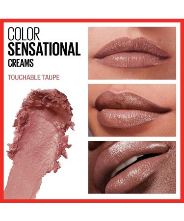 Maybelline Color Sensational Touchable Taupe Lipstick - Hydrating Cream Finish 0.15 oz - Buy Online on GoSupps.com
