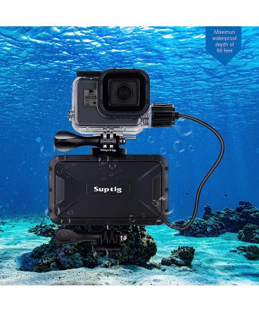 Suptig Portable Charger 7800mAh Waterproof Power Bank for GoPro, DJI Osmo, AKASO, Digital Cameras & Smartphones - Buy Online on GoSupps.com