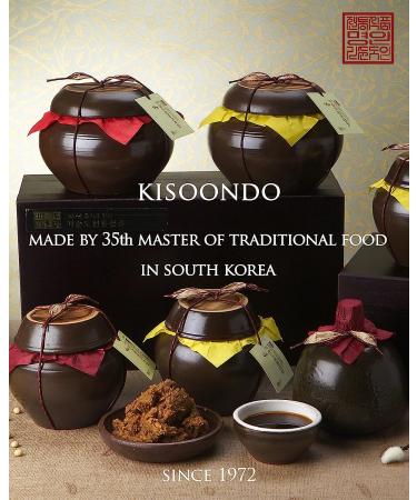 Kisoondo Strawberry Gochujang (8oz) - Organic Fermented Korean Red Chili Paste | Mildly Spicy Sauce 8oz (1 Pack) - Buy Online on GoSupps.com