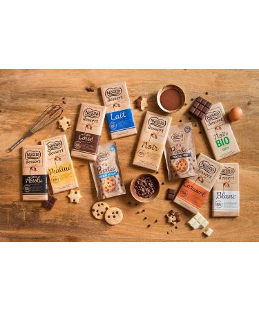 Nestl Dessert - Dark Chocolate - 205g Tablet - Pack of 2 - Buy Online on GoSupps.com