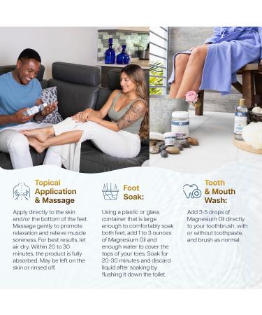 Health & Wisdom Pure Magnesium Oil - Topical Muscle & Joint Relief- Natural and Pure Skin Moisturizer - Enhanced Absorption - 16 fl oz Unscented 16 Fl Oz (Pack of 1) - Buy Online on GoSupps.com