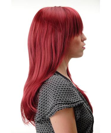 WIG ME UP GFW855-39 | Long Straight Bangs Ladies Wig | Thick Garnet Red | 55 cm - Shop Internationally for Stunning Styles - Buy Online on GoSupps.com