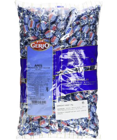 Gerio Sugar Free Aniseed Boiled Sweets 1 kg - Buy Online on GoSupps.com