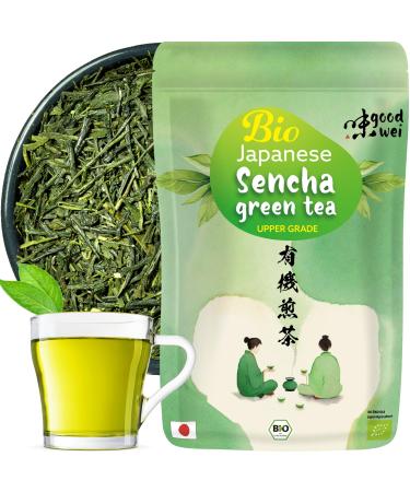 Goodwei Sencha Green Tea Organic from Japan higher quality authentic Sencha 250g