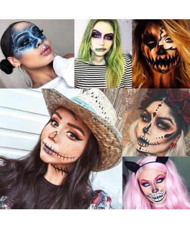 CCbeauty 36 Colors Face Body Paint Oil Palette with Green Brushes Kit | Professional, Non-Toxic, Hypoallergenic for Halloween, Cosplay, SFX | Adults & Girls - Buy Online on GoSupps.com