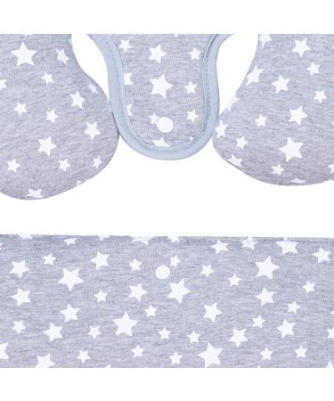JYOKO KIDS Reducer Support Cushion for Head & Body Baby - White Star 2 Pieces - Buy Online on GoSupps.com