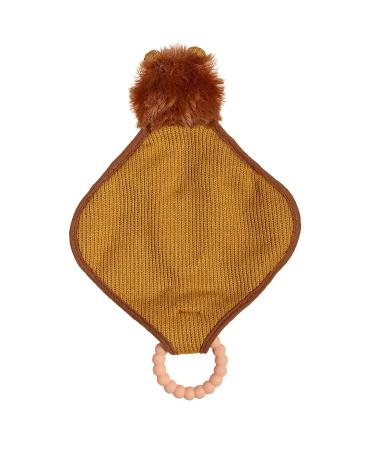 Mary Meyer Knitted Nursery Lovey with Silicone Teether  10-Inches  Lion - Buy Online on GoSupps.com