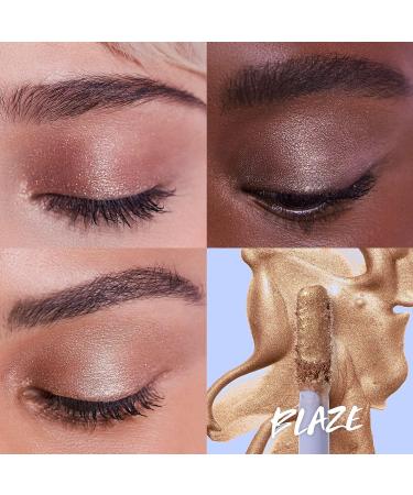 Kosas 10-Second Eye Gel Watercolor Eyeshadow - Blaze | Moisturizing & Brightening Shimmer - Buy Online on GoSupps.com