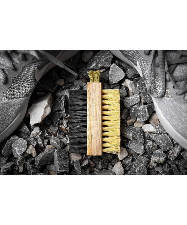 Pink Miracle Multi Purpose Shoe Cleaning Brush - 3-in-1 Strong, Medium, and Soft Bristles - Buy Online on GoSupps.com