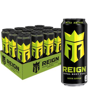 Monster Reign Sour Apple 12 Pack 500ml Bottles
