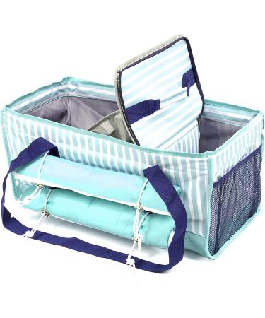 Savvy Outdoors Beach Tote Bag Set with Towel & Cooler - Large Waterproof Utility Bag for Women - Ideal Summer Gift for Beach Lovers - Buy Online on GoSupps.com