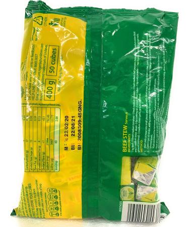 Knorr Nigerian Stock Cubes 400g - No Flavor - Pack of 1 - Buy Online on GoSupps.com