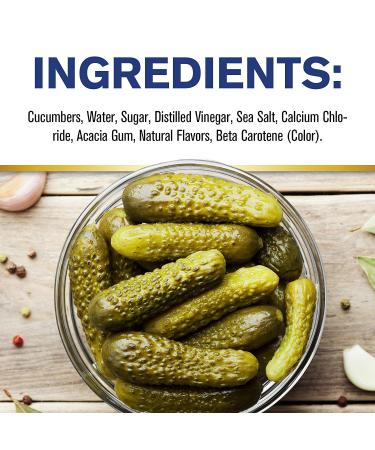 Vlasic Purely Pickles Kosher Dill Whole Pickles 32oz Jars - Pack of 6 | Keto Friendly - Buy Online on GoSupps.com