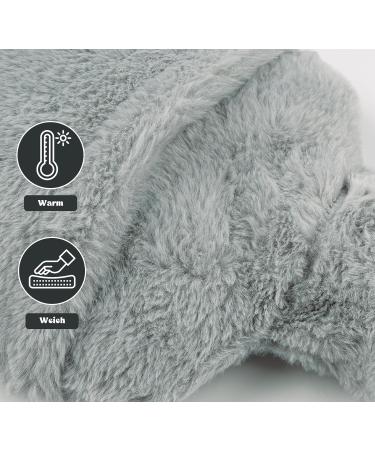 3L Large Hot Water Bottle with Soft Fleece Cover & Kangaroo Pocket - XXL Heat Bottle for Children & Adults | International Shipping Available - Buy Online on GoSupps.com