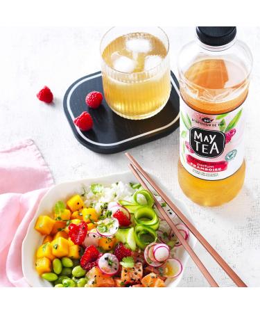  MAYTEA May Tea Raspberry 1 L Iced Tea - Low Calorie & No Sweetener - Buy Online on GoSupps.com