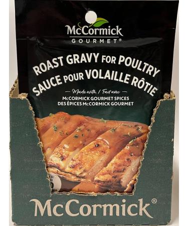 McCormick Gourmet Premium Quality Dry Sauce Mix Roast Poultry Gravy 30g Case Pack 12 Count - Buy Online on GoSupps.com