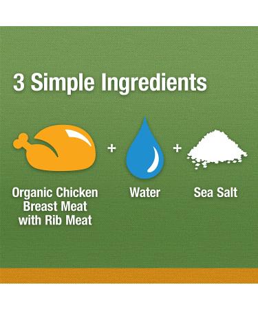 VALLEY FRESH Organic White Chicken in Water - 5oz | Premium Quality - Buy Online on GoSupps.com